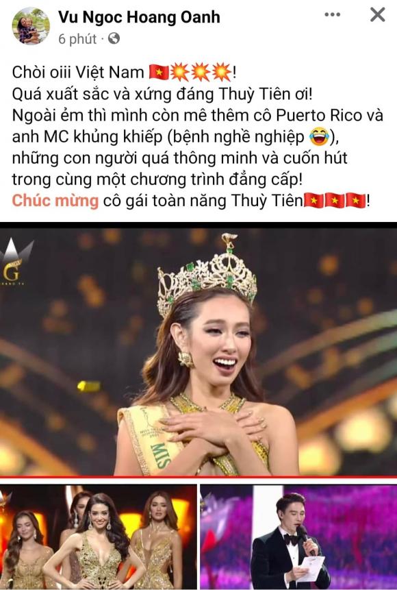 thuỳ tiên, sao việt, miss grand, nguyễn thúc thuỳ tiên 