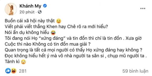 hoa hậu Thùy Tiên, diễn viên Khánh My, sao Việt