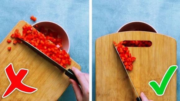 thớt gỗ, sử dụng thớt gỗ, mẹo vặt 