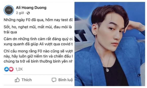 ca sĩ Ali Hoàng Dương, sao Việt