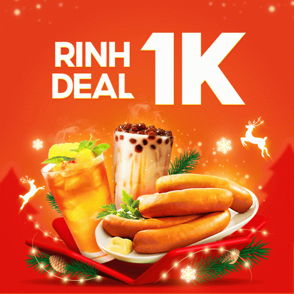 Giáng Sinh , ShopeeFood, Đại Tiệc Giá Xinh – Đón Giáng Sinh