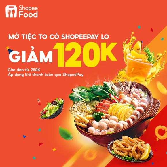 Giáng Sinh , ShopeeFood, Đại Tiệc Giá Xinh – Đón Giáng Sinh