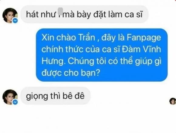Thực hư tin nhắn Trang Trần chê bai Đàm Vĩnh Hưng đang rộ lên khắp trang mạng xã hội