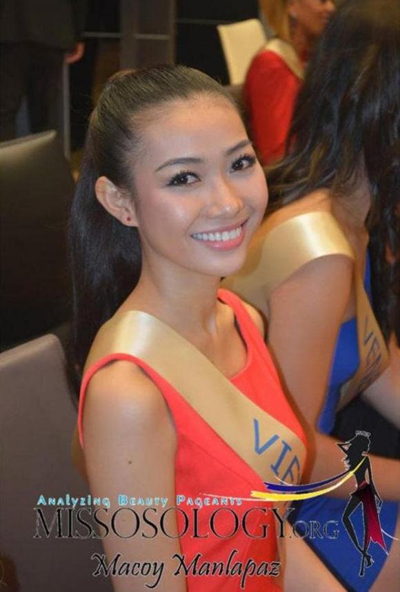 Bích Khanh là đại diện Việt Nam đầu tiên tham dự Miss Grand International vào năm 2013