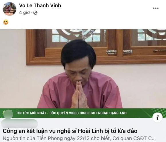 danh hài Hoài Linh, NSƯT Hoài Linh, sao Việt