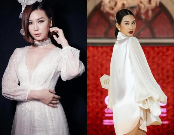 bà trùm chân dài hạ vy, người mẫu Phạm Thùy Linh, người mẫu Phạm Thư, sao Việt