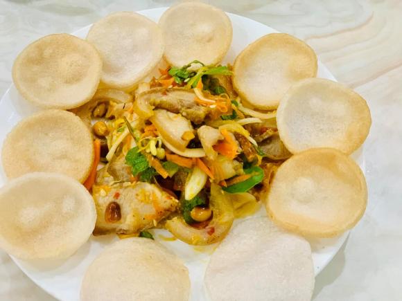gỏi tai đầu heo, món gỏi ngon, công thức làm gỏi tai đầu heo