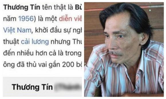 Diễn viên Thương Tín,tài tử Thương Tín,sao Việt