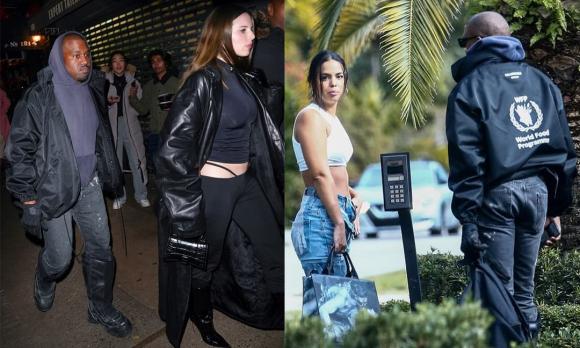 Kanye West và Julia Fox, Kim Kardashian, sao ly hôn, sao âu mỹ