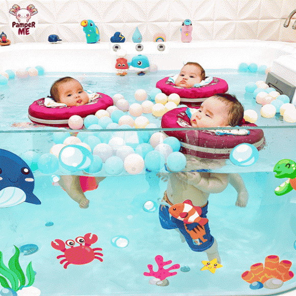 giai đoạn vàng giúp con pháp triển, PamperMe, bơi thủy liệu