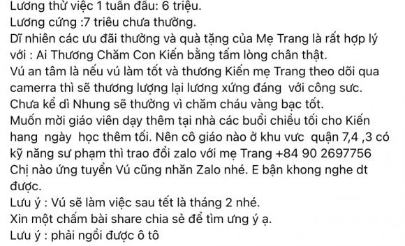 người mẫu Trang Trần, sao Việt