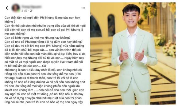 ca sĩ Phi Nhung, con trai nuôi Phi Nhung, sao Việt