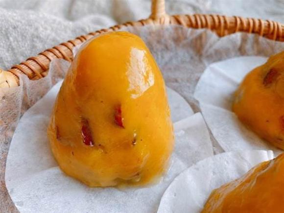 khoai lang, làm bánh, bánh khoai lang