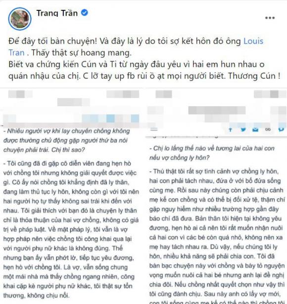 Trang Trần, Diệp Lâm Anh, sao Việt