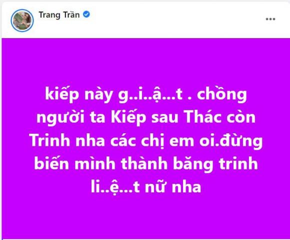 Trang Trần, Diệp Lâm Anh, sao Việt