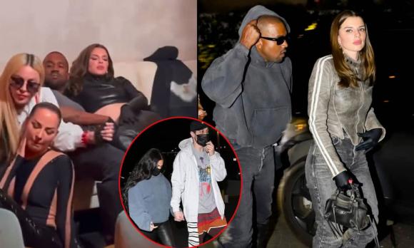 Kanye West, Julia Fox, Kim siêu vòng 3, sao âu mỹ, thời trang sao