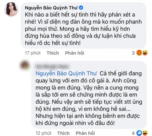 Quỳnh Thư, Diệp Lâm Anh, sao Việt