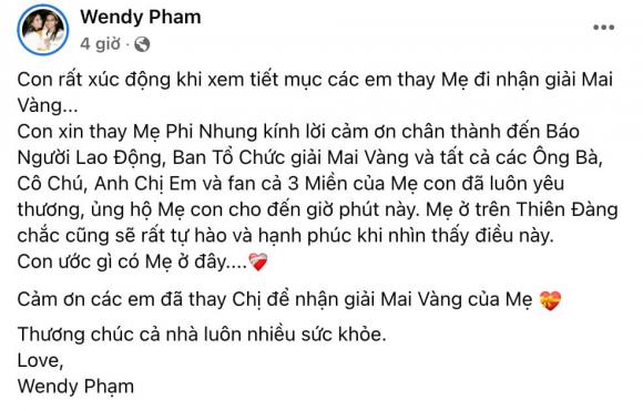 ca sĩ Phi Nhung, sao Việt, con nuôi ca sĩ  Phi Nhung
