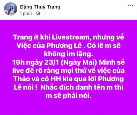 Hoa hậu Đại dương Đặng Thu Thảo, Hoa hậu Phương Lê, sao Việt, chị gái Hoa hậu Đặng Thu Thảo