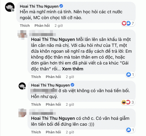 MC Trấn Thành, hoa hậu Thu Hoài, sao Việt