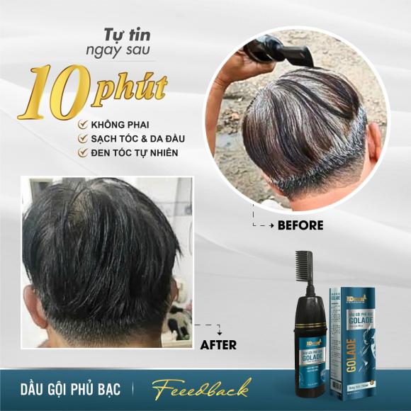 image009.jpg 0 Golade, dầu gội Golade, dầu gội phủ bạc Golade