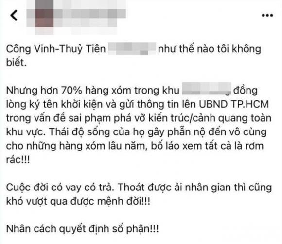 ca sĩ Thủy Tiên, danh thủ Công Vinh, sao Việt