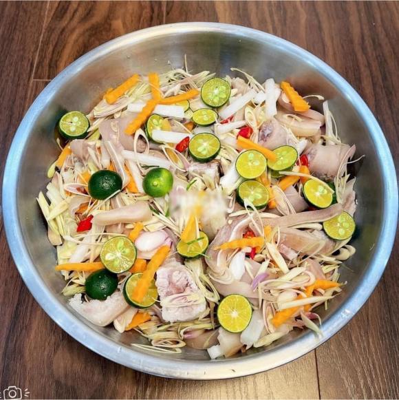 thịt ngâm, nộm tai, các món chống ngấy dịp Tết 