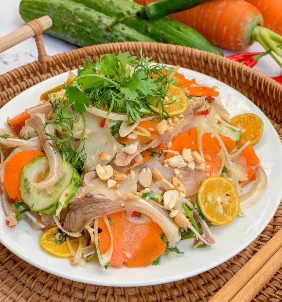 thịt ngâm, nộm tai, các món chống ngấy dịp Tết 