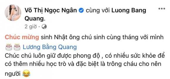 nhạc sĩ Lương Bằng Quang, hotgirl Ngân 98, sao Việt