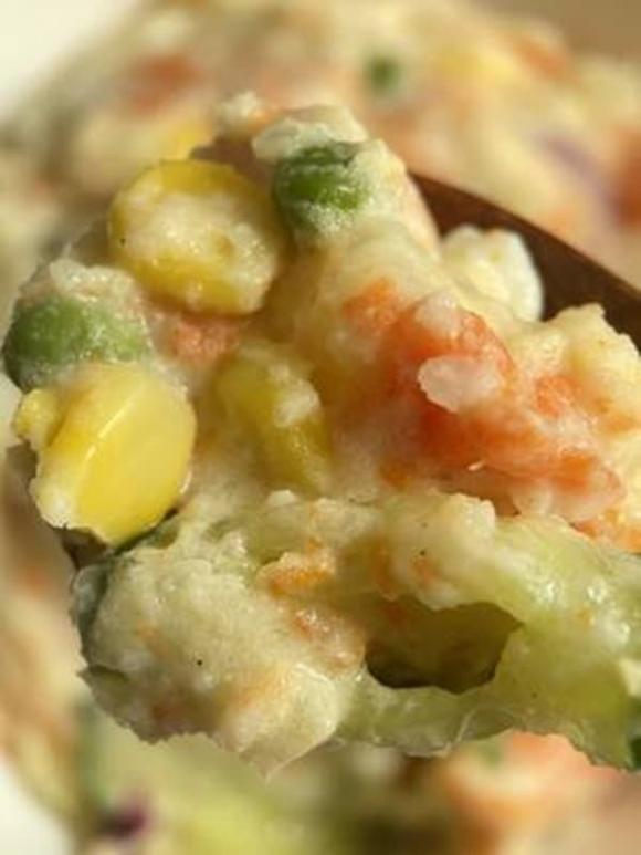 salad khoai tây nghiền trứng, món salad ngon, món ngon mỗi ngày 