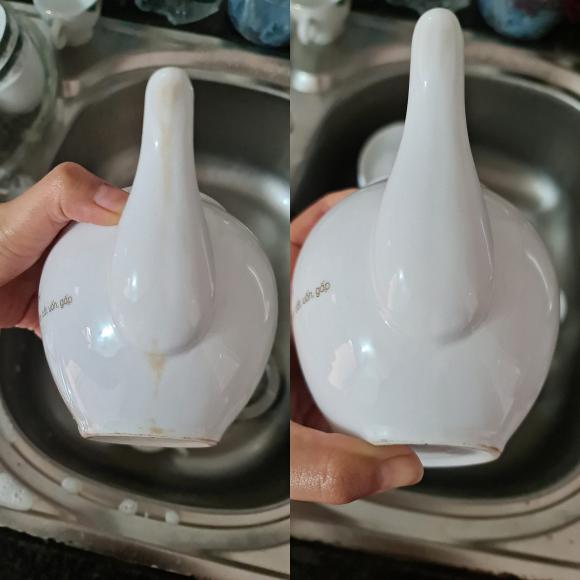 dọn nhà, làm sạch đồ sành sứ, làm sạch đồ bằng tro bếp 