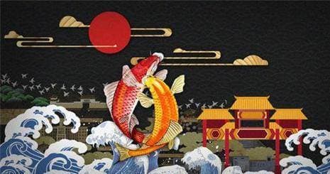 giếng nước, người xưa, rùa, cá