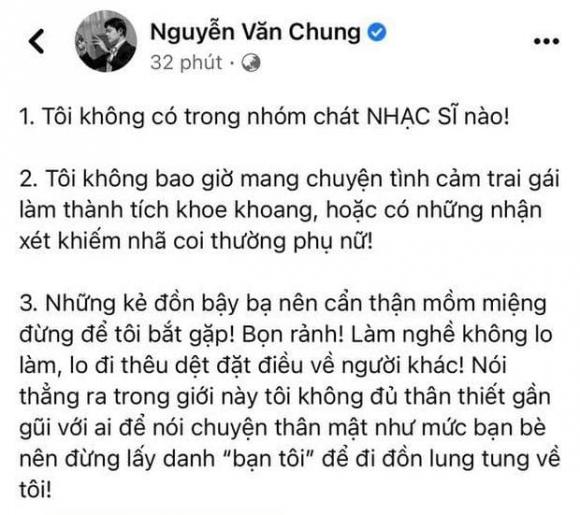 nhạc sĩ Nguyễn Văn Chung,sao Việt