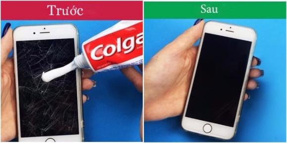 vết xước màn hình điện thoại, vết xước màn hình, màn hình, công nghệ, kem đánh răng