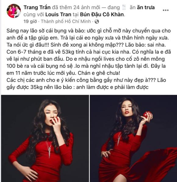 người mẫu Trang Trần, sao Việt