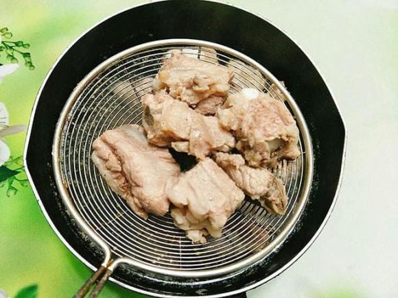 bún mọc, bún sườn, món ngon 