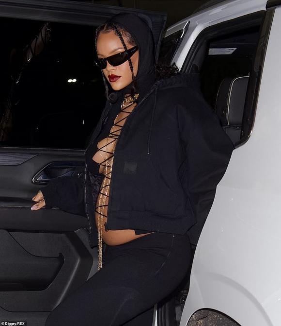 rihanna, asap rocky, rihanna mang thai