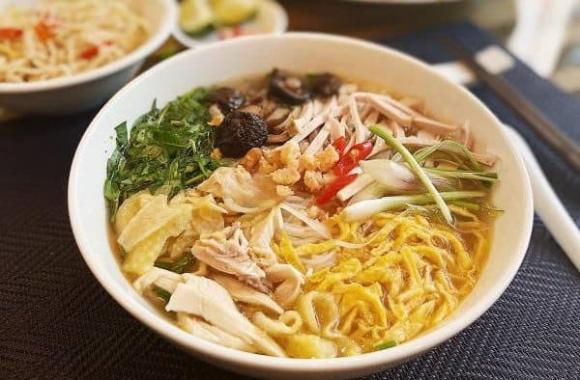 bún thang, cách nấu bún thang, món ngon 
