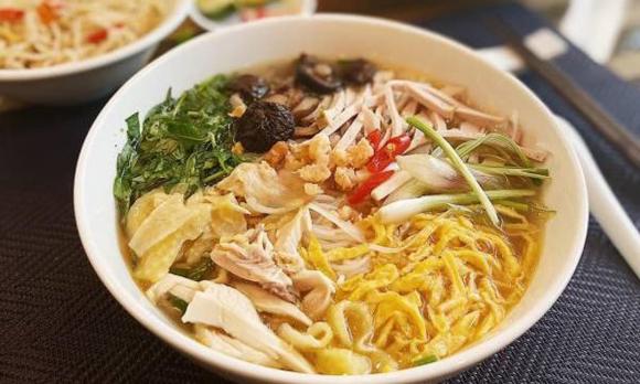 bún thịt nạc, cách nấu bún, món ngon 