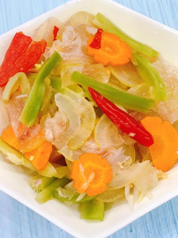 gân bò, gân bò ngâm rau tiến vua, rau tiến vua