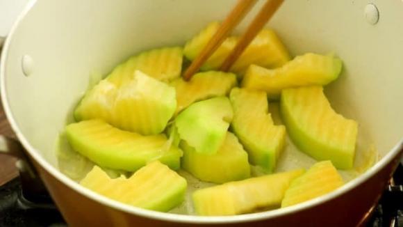 canh đu đủ, canh đu đủ, món ngon 