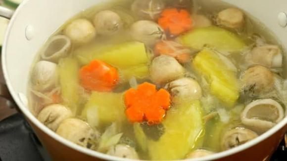 canh đu đủ, canh đu đủ, món ngon 