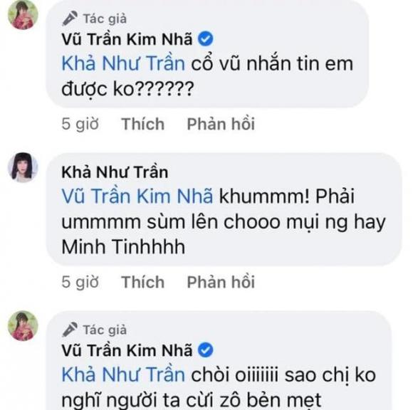 diễn viên Khả Như, diễn viên Kim Nhã, sao Việt