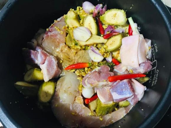 cá kho chuối, cách làm cá kho chuối, món ngon 