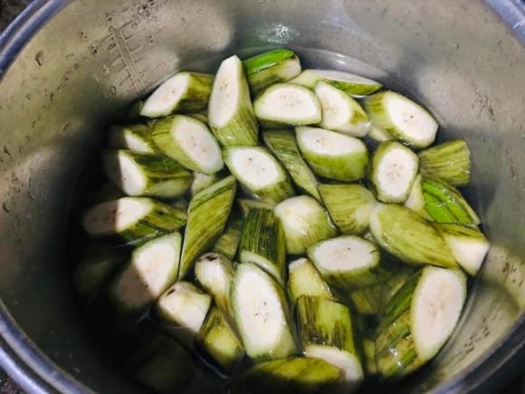 cá kho chuối, cách làm cá kho chuối, món ngon 