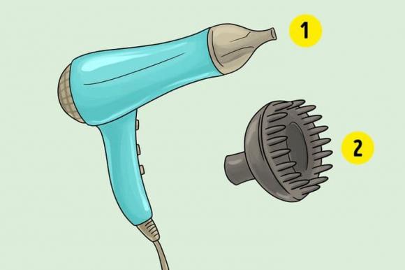máy sấy tóc, sai lầm khi dùng máy sấy tóc, máy sấy 