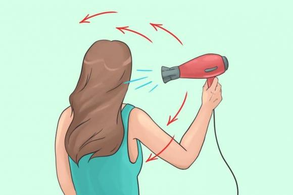 máy sấy tóc, sai lầm khi dùng máy sấy tóc, máy sấy 