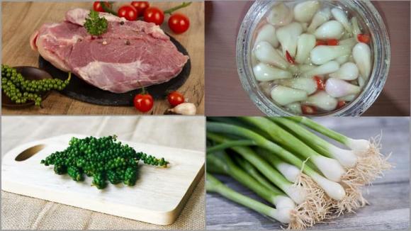 Món thịt kho hành chua, dạy nấu ăn, món ngon