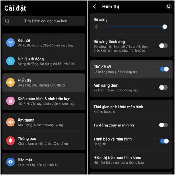 mẹo hay trên điện thoại, kéo dài tuổi thọ pin điện thoại, chế độ tối trên điện thoại, tối ưu hóa điện thoại