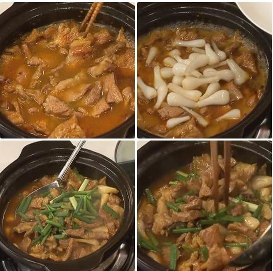 Món thịt kho hành chua, dạy nấu ăn, món ngon